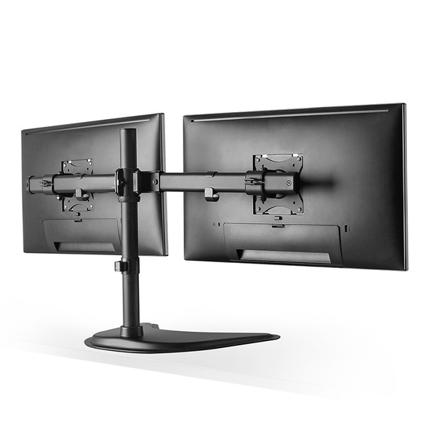 Brateck Essential Aluminium Dual Monitor Desktop Stand 13in-27 Product Image 3