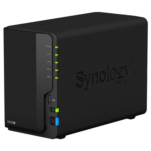 Synology DiskStation DS220+ 2-Bay Diskless NAS Celeron Dual Core 2.0GHz 2GB Product Image 3