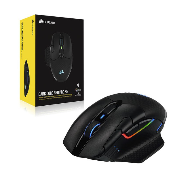 Corsair Dark Core RGB PRO SE Wireless Optical Gaming Mouse - Black Product Image 2