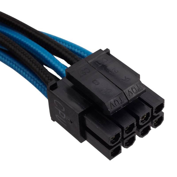 Corsair DC Premium Sleeved Cable Pro Kit Type 4 Gen 3 - Blue/Black Product Image 13