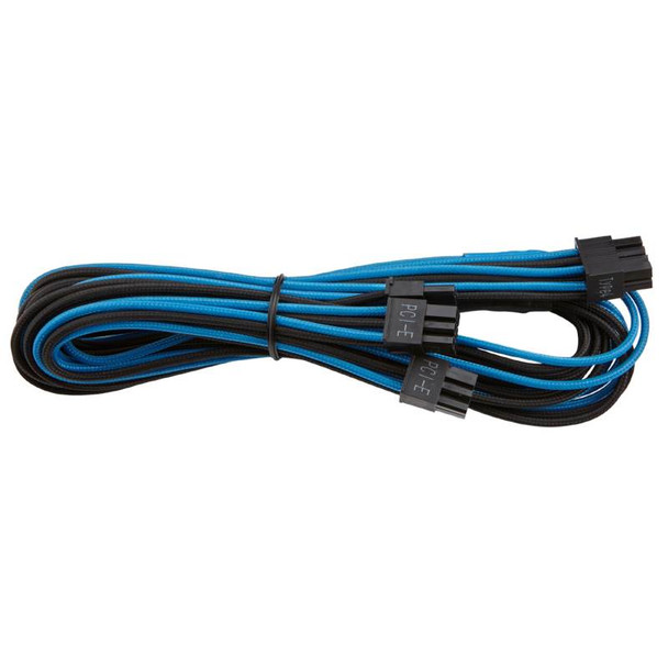 Corsair DC Premium Sleeved Cable Pro Kit Type 4 Gen 3 - Blue/Black Product Image 16