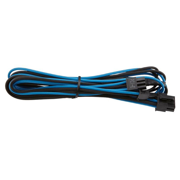 Corsair DC Premium Sleeved Cable Starter Kit Type 4 Gen 3 - Blue/Black Product Image 5