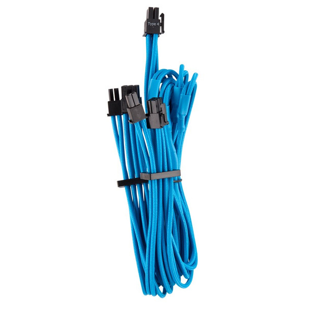 Corsair Premium Individually Sleeved PSU Cables Pro Kit - Blue Product Image 6