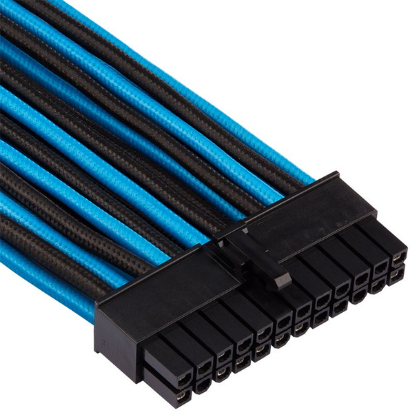 Corsair Premium Individually Sleeved PSU Cables Pro Kit - Blue/Black Product Image 3