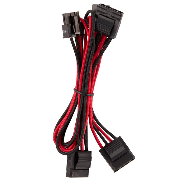 Corsair Premium Individually Sleeved PSU Cables Pro Kit - Red/Black Product Image 9