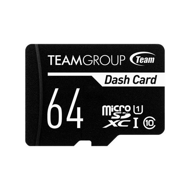 Image for Team Dash Card 64GB SDXC UHS-1 Micro SD Card - TDUSDX64GUHS03 AusPCMarket