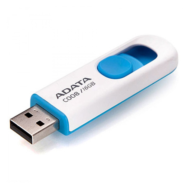 Image for Adata 8GB C008 USB2.0 Flash Drive - Blue AusPCMarket