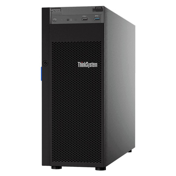 Image for Lenovo ThinkSystem ST250 Tower Server Xeon E-2176G 16GB(1/4) 2.5in HS(0/8) NO OS AusPCMarket