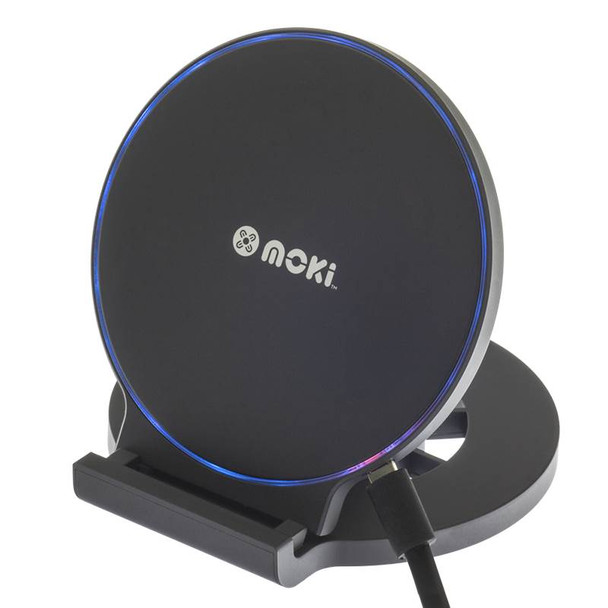 Image for Moki ChargeStand 10W Qi Wireless Charging Pad AusPCMarket