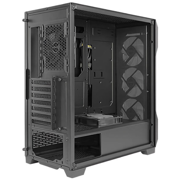 Antec DF600 Flux High Airflow ARGB Tempered Glass Mid-Tower Case - Black Product Image 4