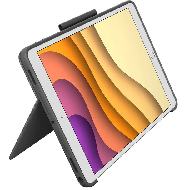 Logitech iPad Combo Touch for 7th Gen iPad 10.2in w/ Apple Pen Holder Product Image 3