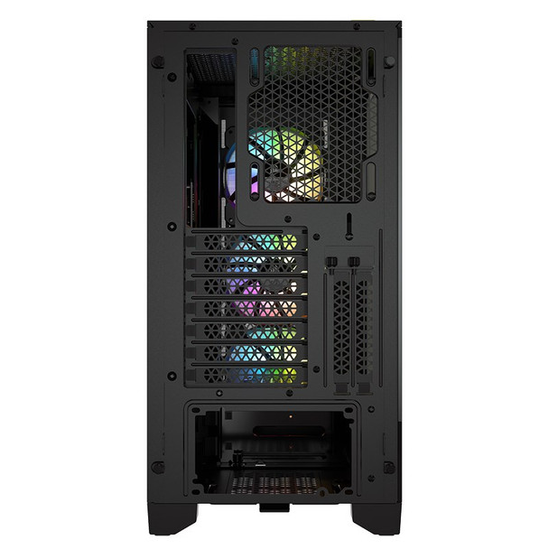 Corsair iCUE 4000X RGB Tempered Glass Mid-Tower ATX - Black Product Image 5