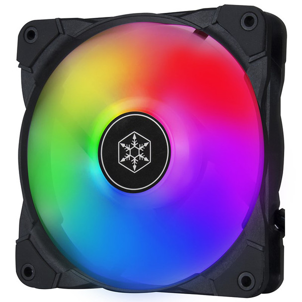 SilverStone Air Blazer 120i Lite 120mm Case Fan - 3 Pack with ARGB Controller Product Image 2