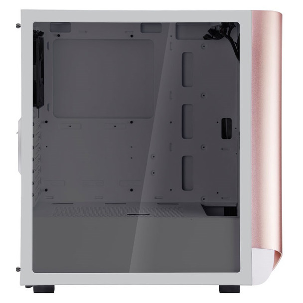 SilverStone Seta A1 Tempered Glass Mid-Tower ATX Case - Rose Gold Product Image 4