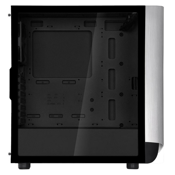 SilverStone Seta A1 Tempered Glass Mid-Tower ATX Case - Silver Product Image 9