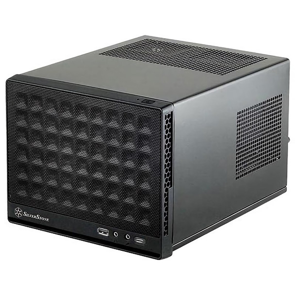 Image for SilverStone Sugo Series SG13-C USB-C Mesh Front Panel Mini-ITX Case AusPCMarket