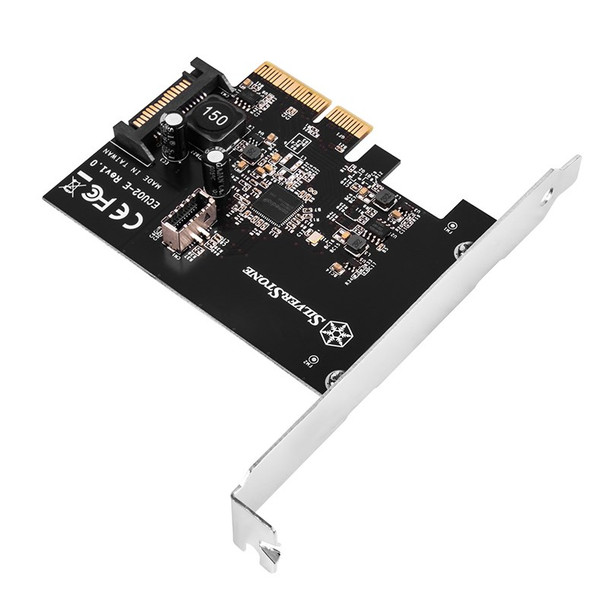 SilverStone SST-ECU02-E USB 3.1 Gen 2 Internal Expansion Card Product Image 2