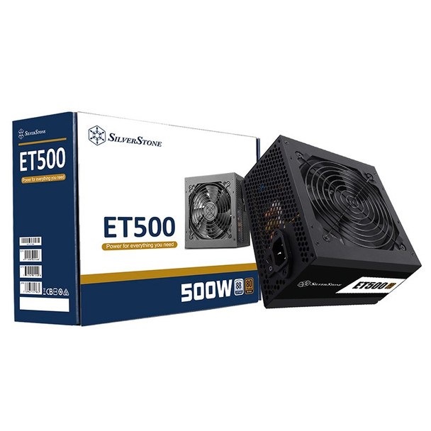 SilverStone Essential SST-ET500 500W 80+ Bronze Power Supply Product Image 2