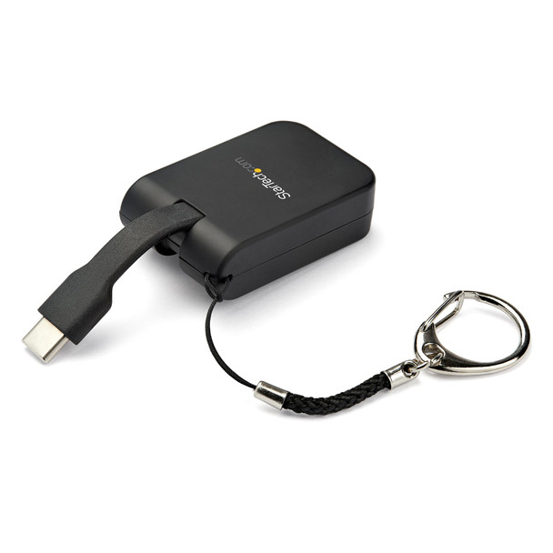 StarTech Portable USB C to HDMI Adapter with Quick-Connect Keychain Product Image 3