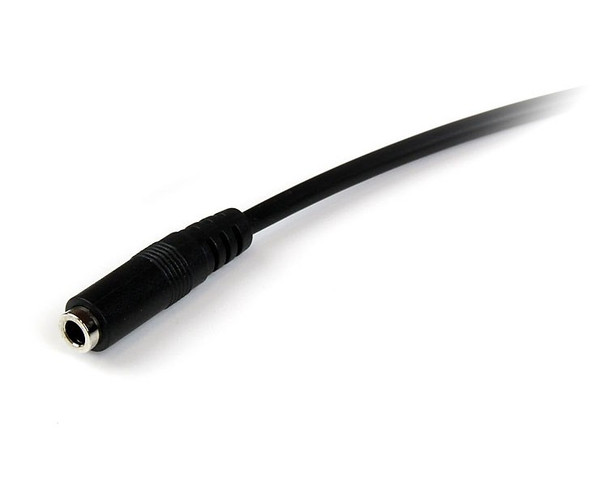 StarTech 3.5mm Stereo Extension Audio Cable - M/F - 1m TRRS Extension Product Image 3