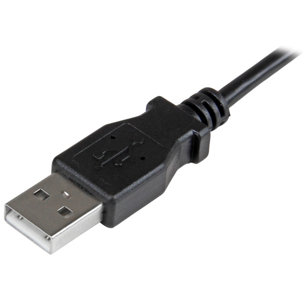 StarTech Micro-USB Charge & Sync Cable - Right-Angle Micro-USB 1m 3ft Product Image 3