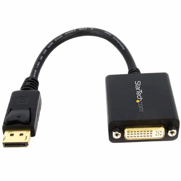 StarTech DisplayPort to DVI Video Adapter Converter Main Product Image