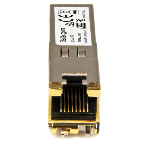 StarTech Gb RJ45 Copper SFP Transceiver - HP J8177C Compatible SFP Product Image 2