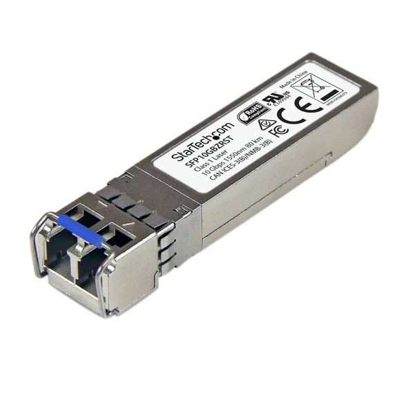 StarTech 10GBase-ZR SFP+ - MSA Compliant - 10G SFP+ - SM 80km/49.7mi Main Product Image