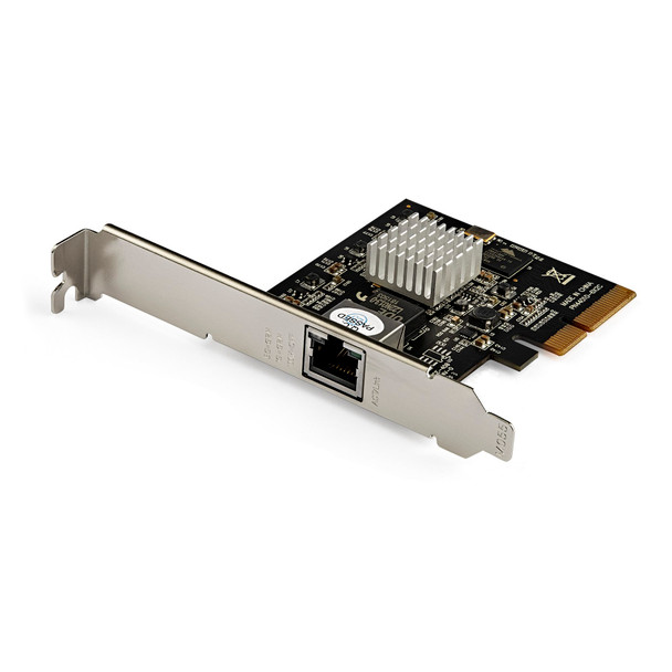 StarTech 1 Port PCIe 4-Speed 5GBASE T/NBASE T Ethernet Network Card Main Product Image