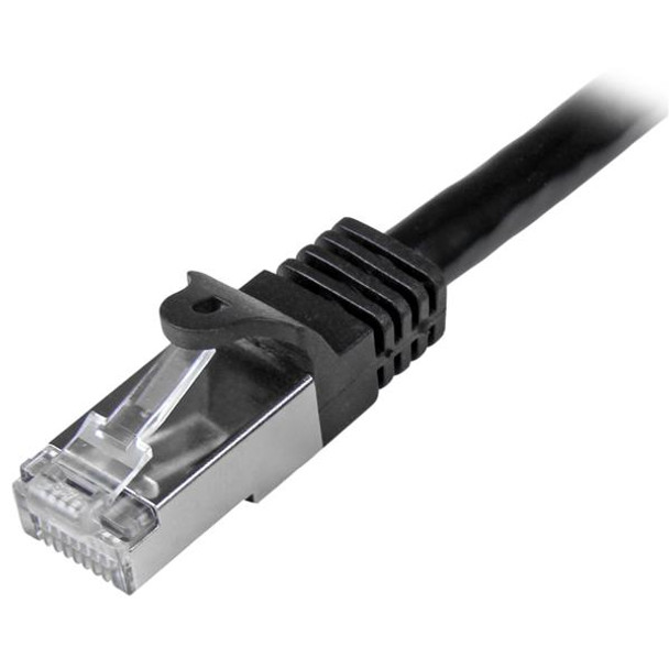 StarTech Cat6 Patch Cable - Shielded (SFTP) - 1m Black Product Image 2
