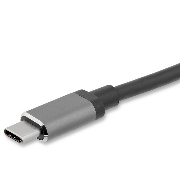 StarTech USB-C to VGA and HDMI Adapter - 2-in-1 4K 30Hz - Space Gray Product Image 3