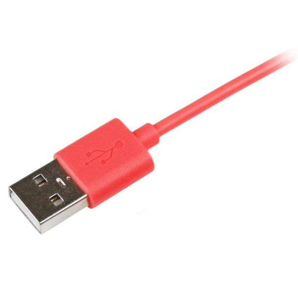 StarTech 1m Pink Lightning to USB Cable iPhone iPod iPad Product Image 4