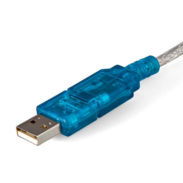 StarTech USB to Serial Adapter Cable - USB to RS232 DB9 M/M Product Image 2