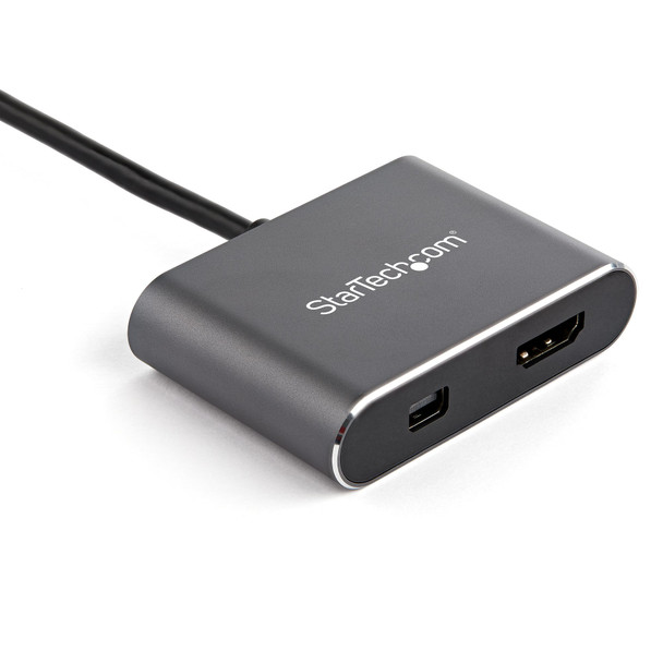 StarTech USB C Multiport Video Adapter - HDMI or Mini DisplayPort HDR Product Image 2