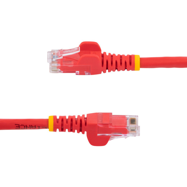 StarTech 1.5 m CAT6 Cable - Patch Cord - Red - Snagless Product Image 3
