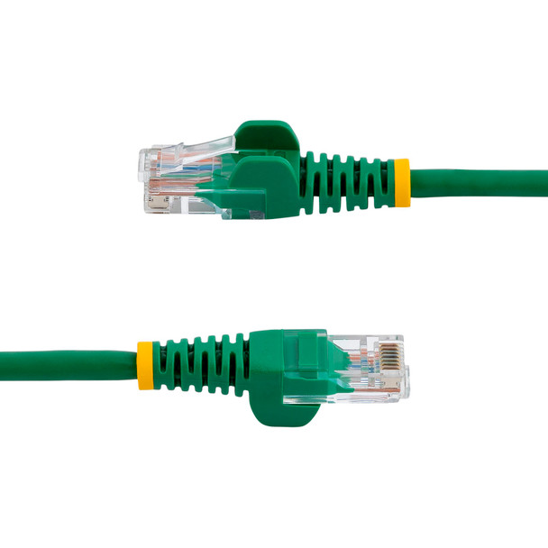 StarTech 2m Cat 5e Green Snagless Ethernet Patch Cable Product Image 3