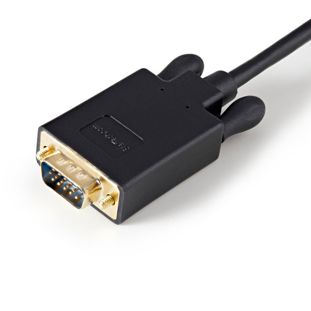 StarTech 3ft DisplayPort to VGA Adapter - DP to VGA - Black Product Image 3