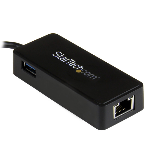 StarTech USB-C to Gigabit Network Adapter w/ Extra USB Port Product Image 3