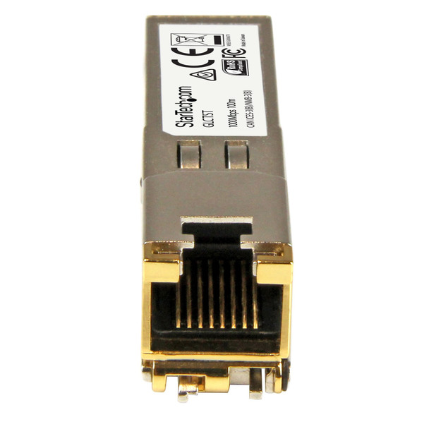 StarTech Gb RJ45 Copper SFP Transceiver - Cisco GLC-T Compatible SFP Product Image 3