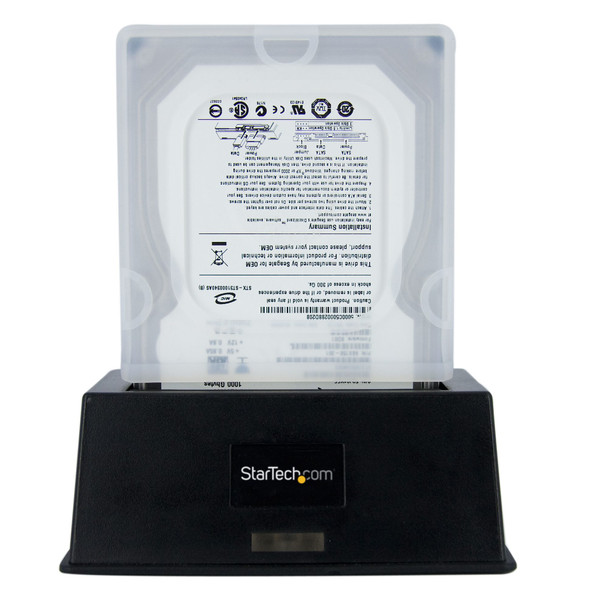 StarTech 3.5in Silicone Hard Drive Protector Sleeve w/ Connector Cap Product Image 4