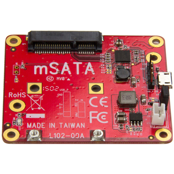 StarTech USB to mSATA Converter for Raspberry Pi Development Boards Product Image 2