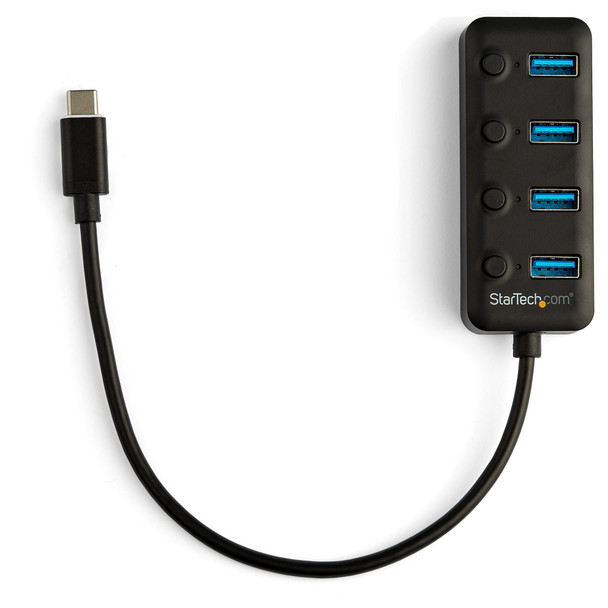 StarTech 4x USB-A ports - Bus-Powered USB-C hub Product Image 4