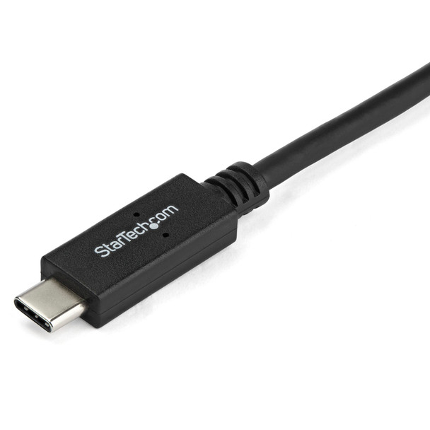 StarTech 3.3 ft. / 1 m USB-C to DVI Cable - 1920 x 1200 - Black Product Image 2