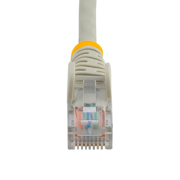 StarTech 3m Cat 5e Gray Snagless Ethernet Patch Cable Product Image 4