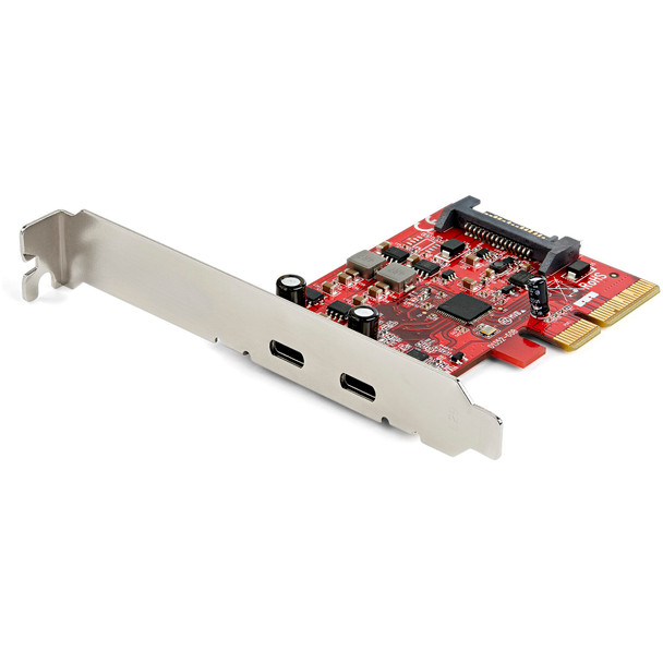 StarTech 2 Port PCIe USB 3.1 Card - 2x USB C - Up to 10Gbps Main Product Image