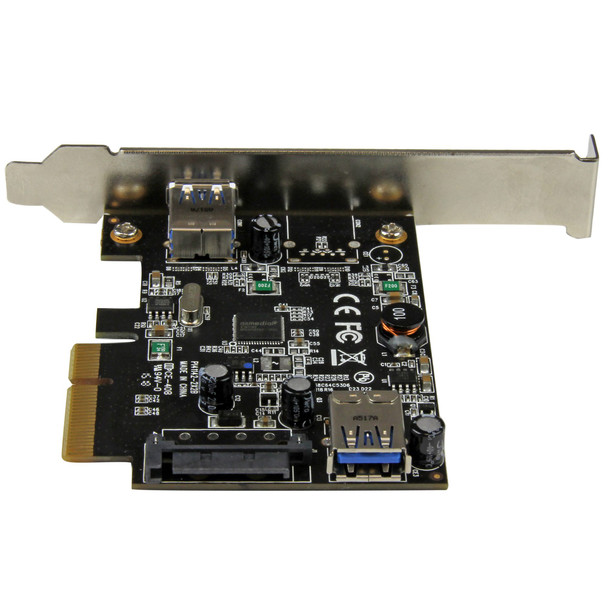 StarTech 2Port PCI Express USB 3.1 Gen 2 Card -Ext & Int Ports 10Gbps Product Image 4