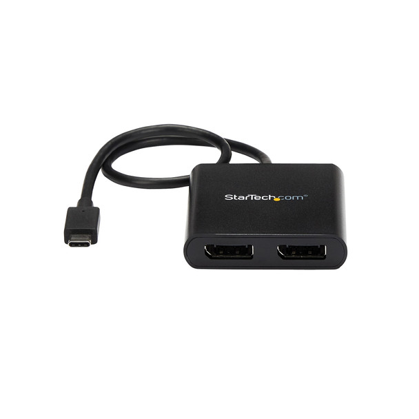 StarTech 2-Port USB-C to DisplayPort MST Hub - Dual 4K Video Splitter Product Image 5