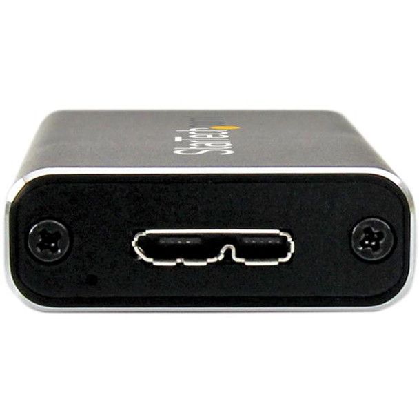 StarTech mSATA & mSATA Mini Drive Enclosure - USB 3.1 Gen 2 (10Gbps) Product Image 2