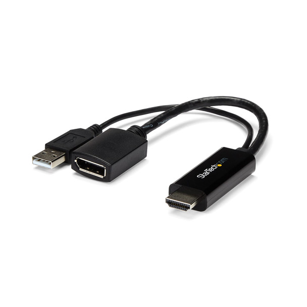 StarTech HDMI to DisplayPort Adapter - 4K 30Hz Main Product Image