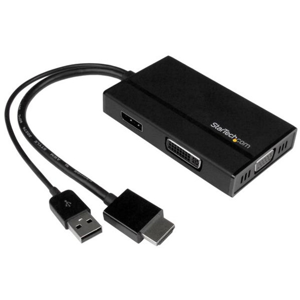 Image for StarTech 3-in-1 Video Adapter - HDMI to DP HDMI to VGA HDMI to DVI AusPCMarket